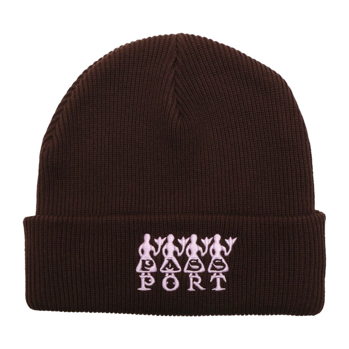 Pass~Port '4 Flowers' Organic Cotton Beanie - Chocolate