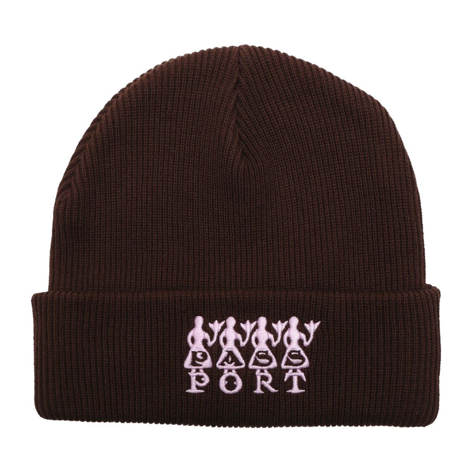 Pass~Port '4 Flowers' Organic Cotton Beanie - Chocolate