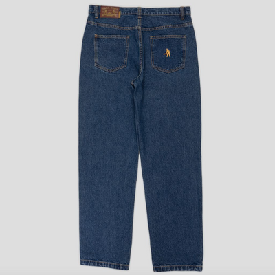 Pass~Port Workers Club Straight Leg Jeans - Washed Dark Indigo