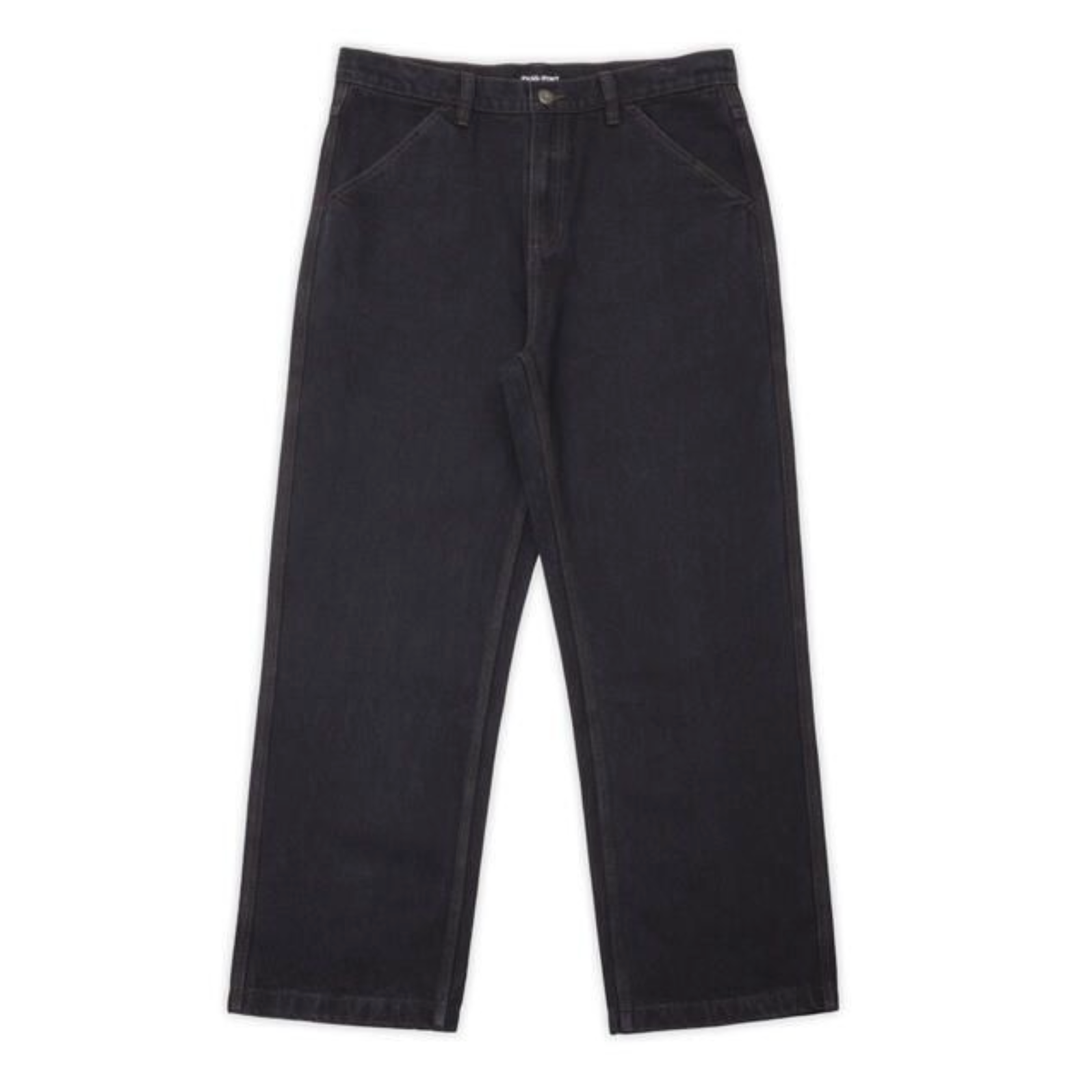 Pass~Port Workers Club Straight Leg Jeans - Washed Black