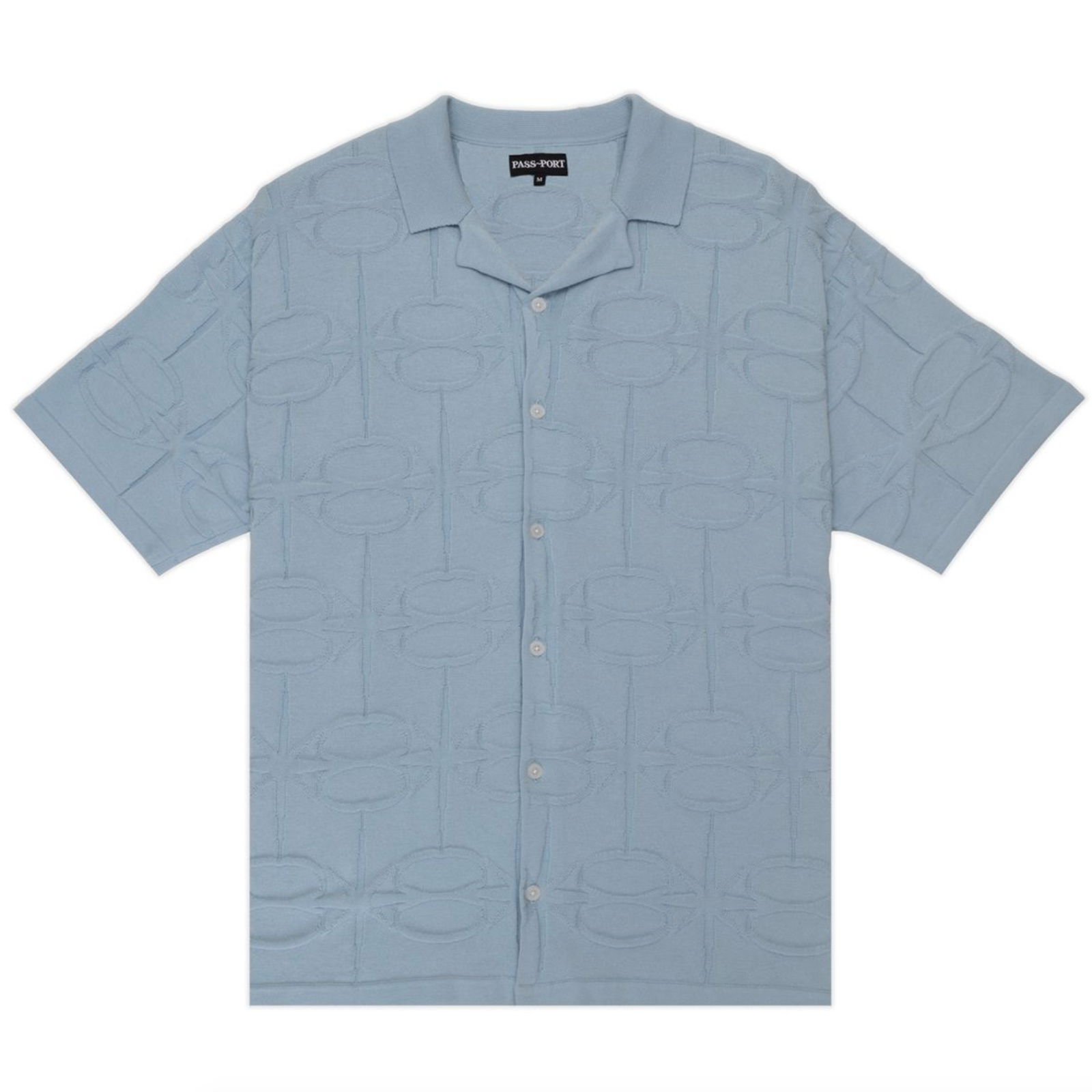 Pass~Port Soap Sparkle Organic Knitted Leagues Shirt - Powder Blue
