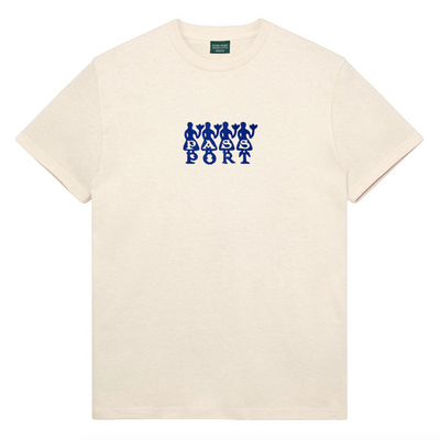 Pass~Port '4 Flowers' Organic Cotton Tee - Off White