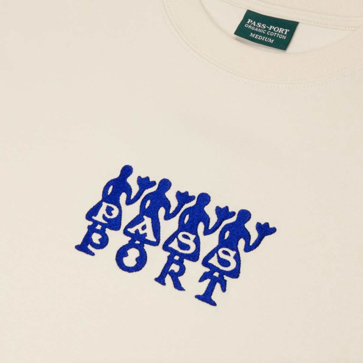 Pass~Port '4 Flowers' Organic Cotton Tee - Off White