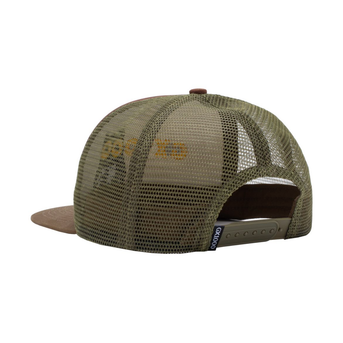 GX1000 Owl Trucker Hat - Brown/Green
