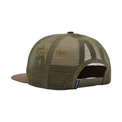 GX1000 Owl Trucker Hat - Brown/Green