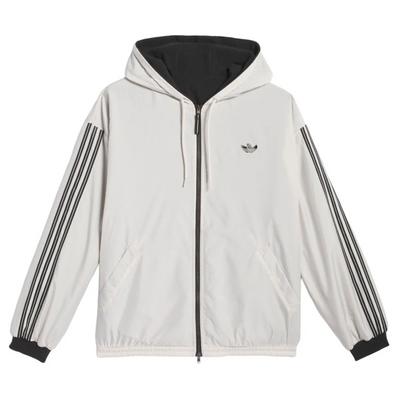 Adidas Shmoofoil Reversible Warmup Jacket - Aluminum/Black