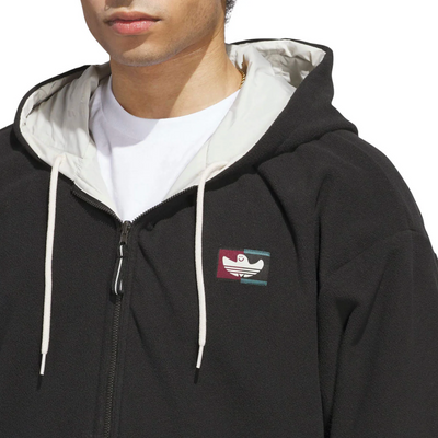 Adidas Shmoofoil Reversible Warmup Jacket - Aluminum/Black