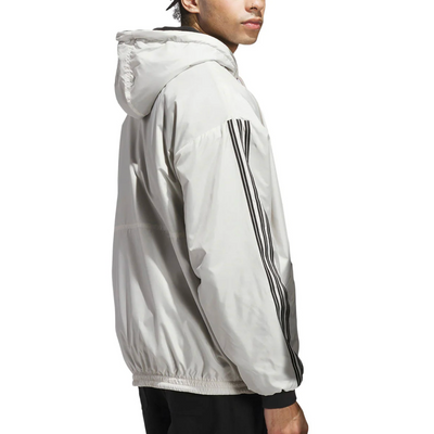 Adidas Shmoofoil Reversible Warmup Jacket - Aluminum/Black