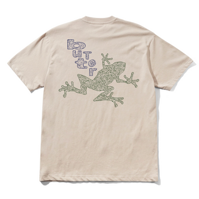 Butter Goods Croaker Tee - Taupe