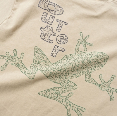 Butter Goods Croaker Tee - Taupe