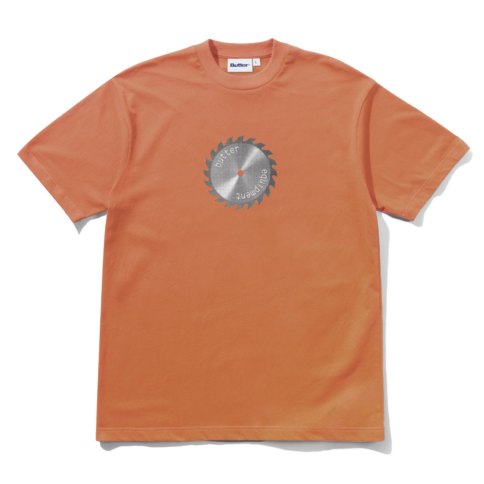 Butter Goods Saw Blade Tee - Rust