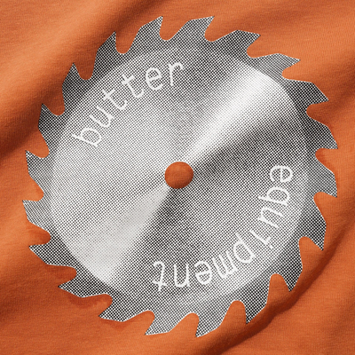 Butter Goods Saw Blade Tee - Rust