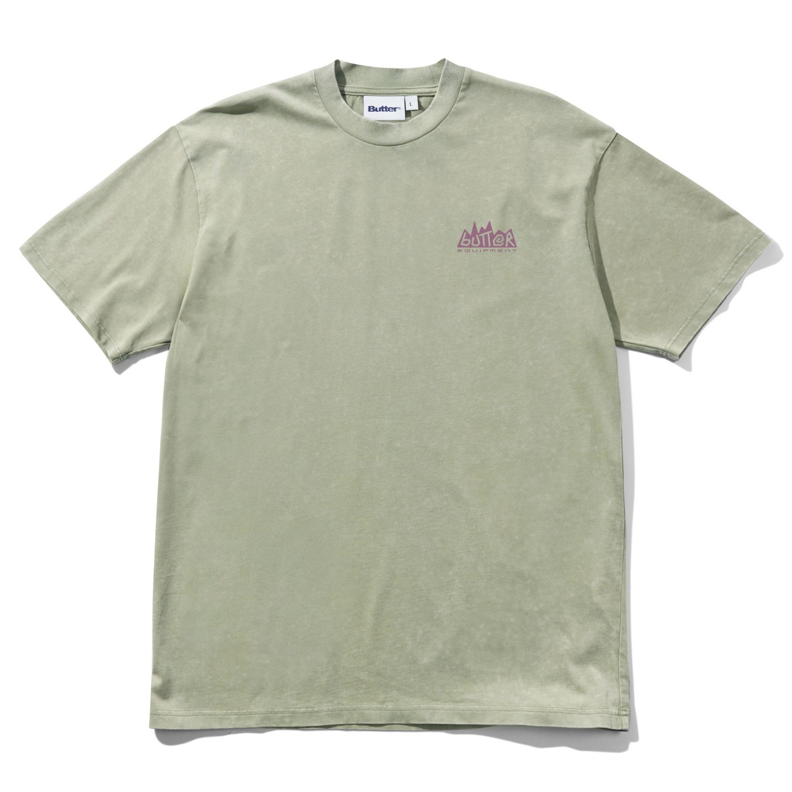 Butter Goods Mountain Equipment Tee - Washed Sage