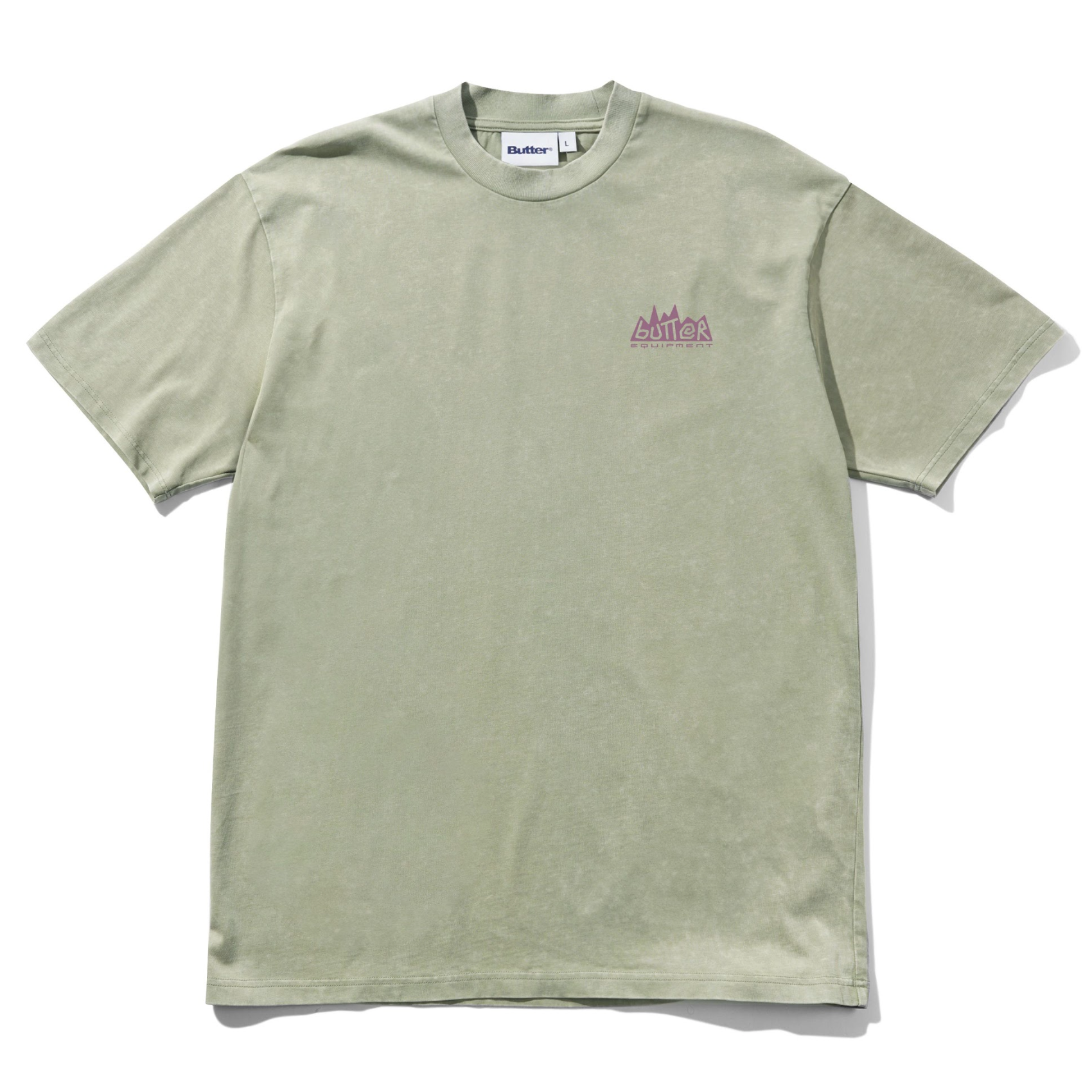 Butter Goods Mountain Equipment Tee - Washed Sage