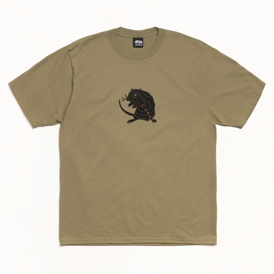 Stussy Long Range Tee - Army Green