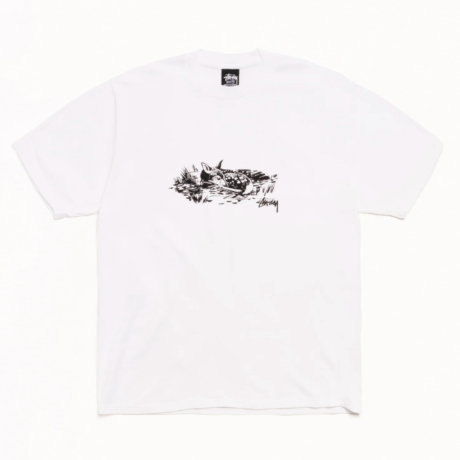 Stussy Fawn Tee - White