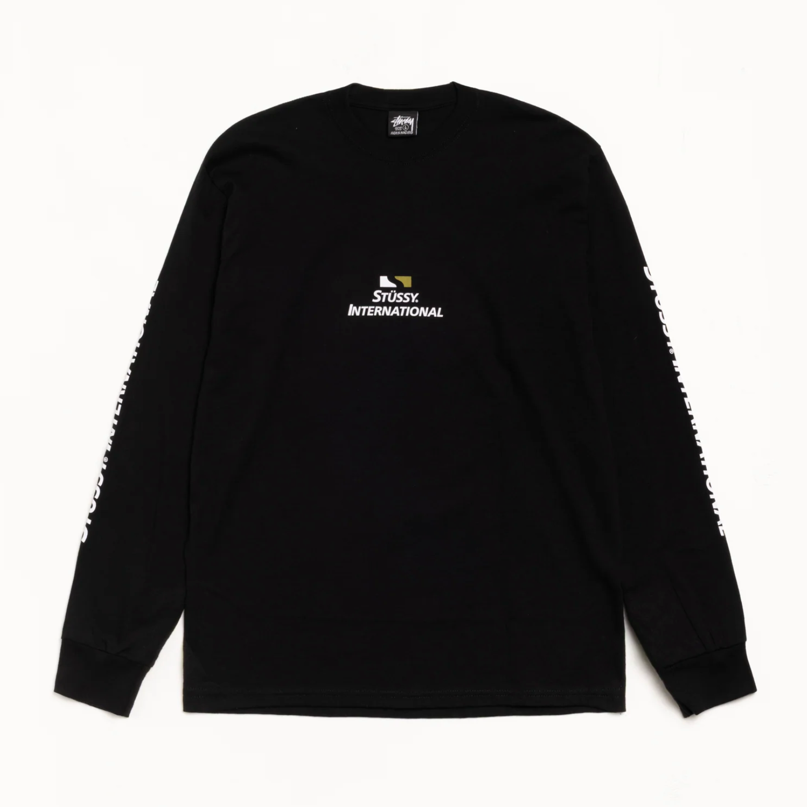 Stussy International LS Tee - Black