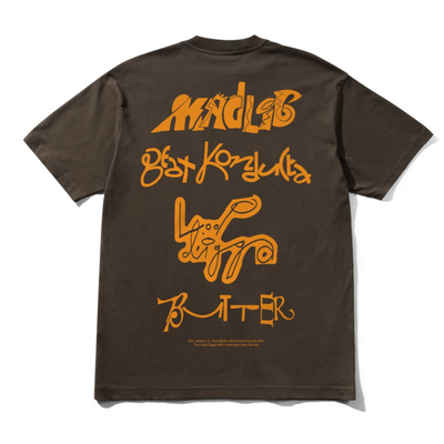 Butter Goods x Madlib Alias Tee - Brown
