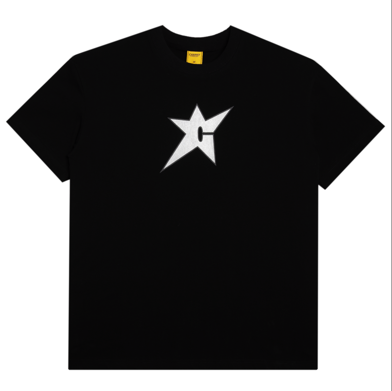 Carpet C-Star Metallic Logo Tee - Black