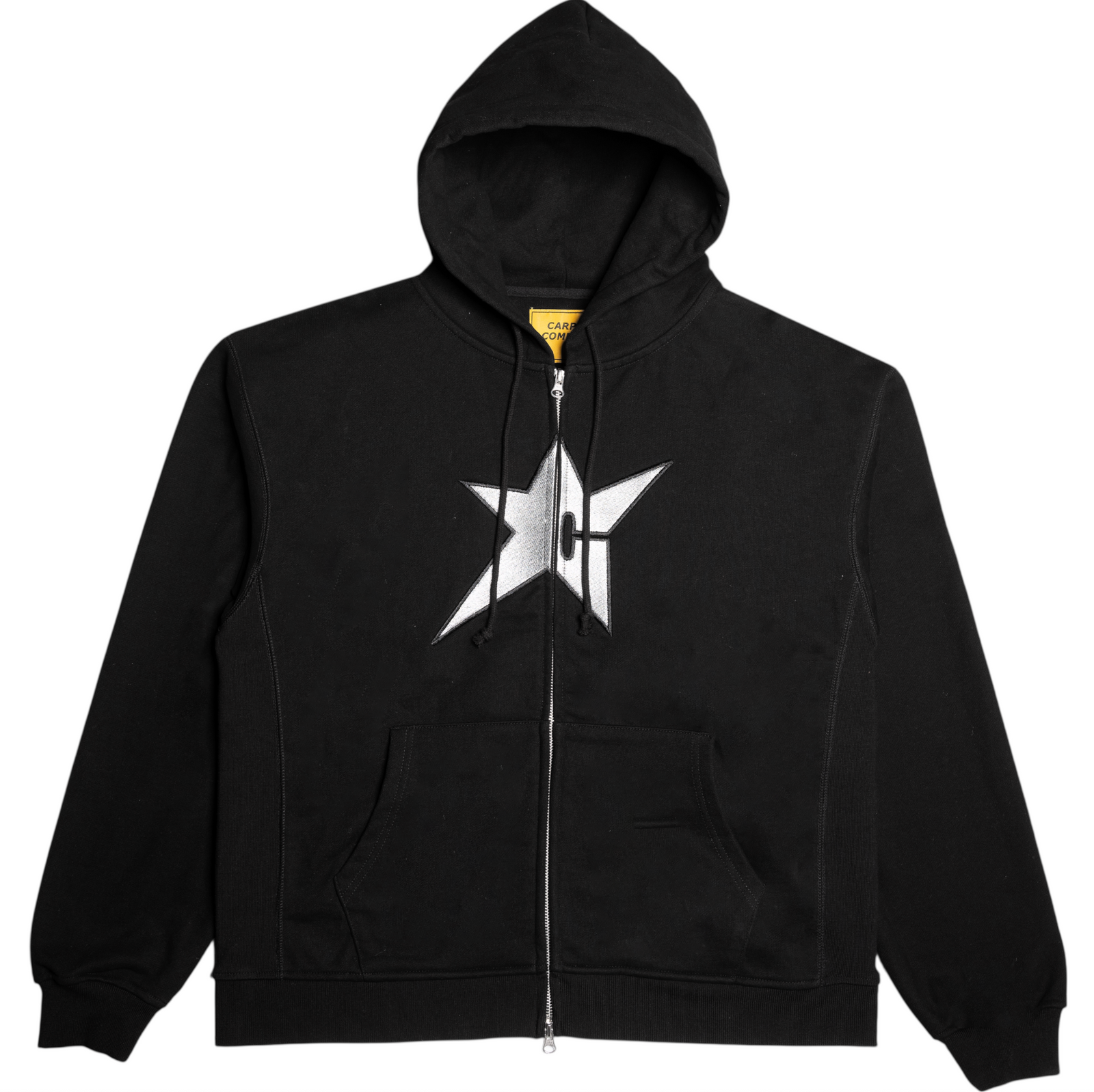 Carpet Metallic C-Star Hoodie - Black