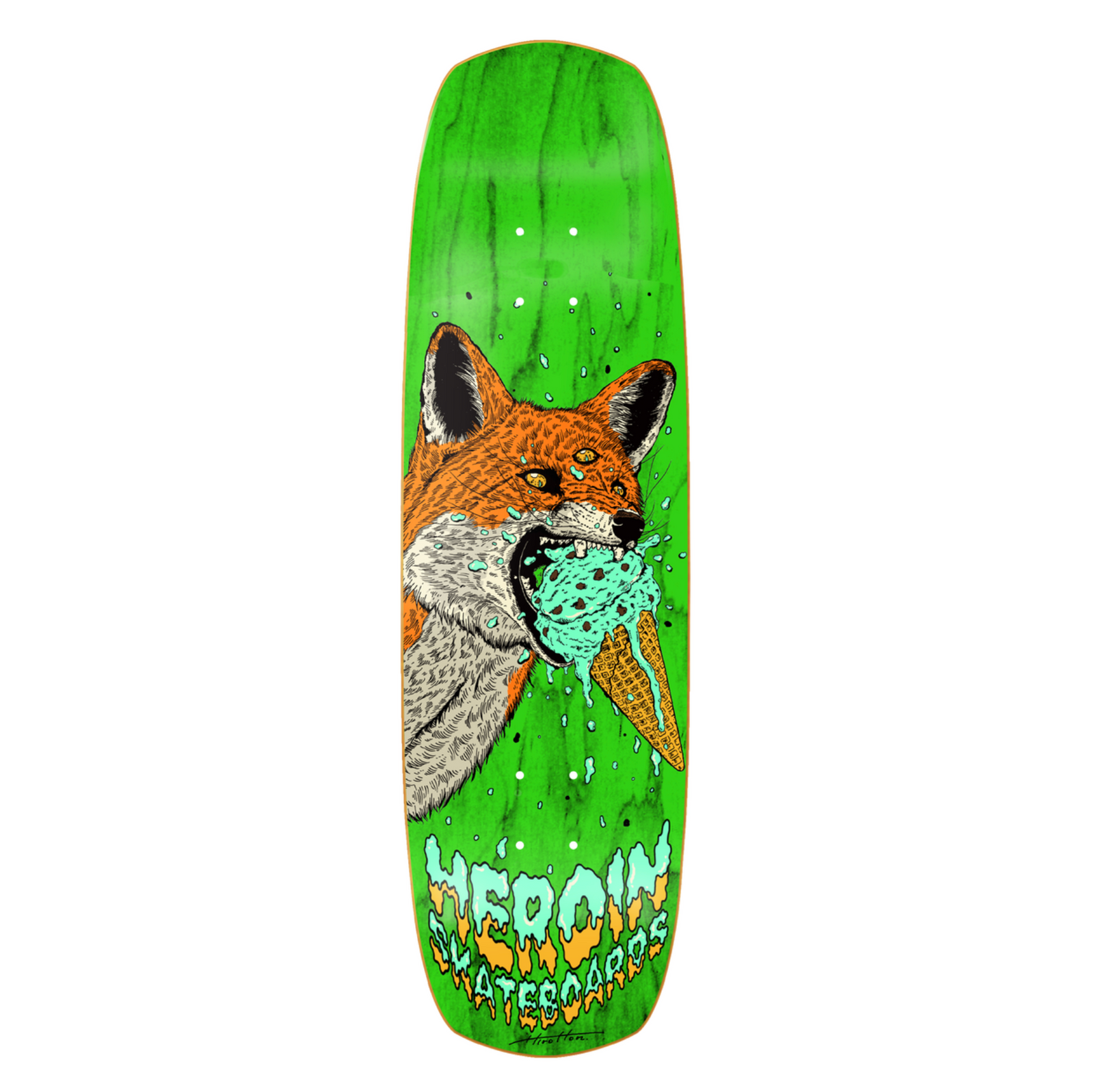 Heroin Hayate Fox Shovel Deck 8.8