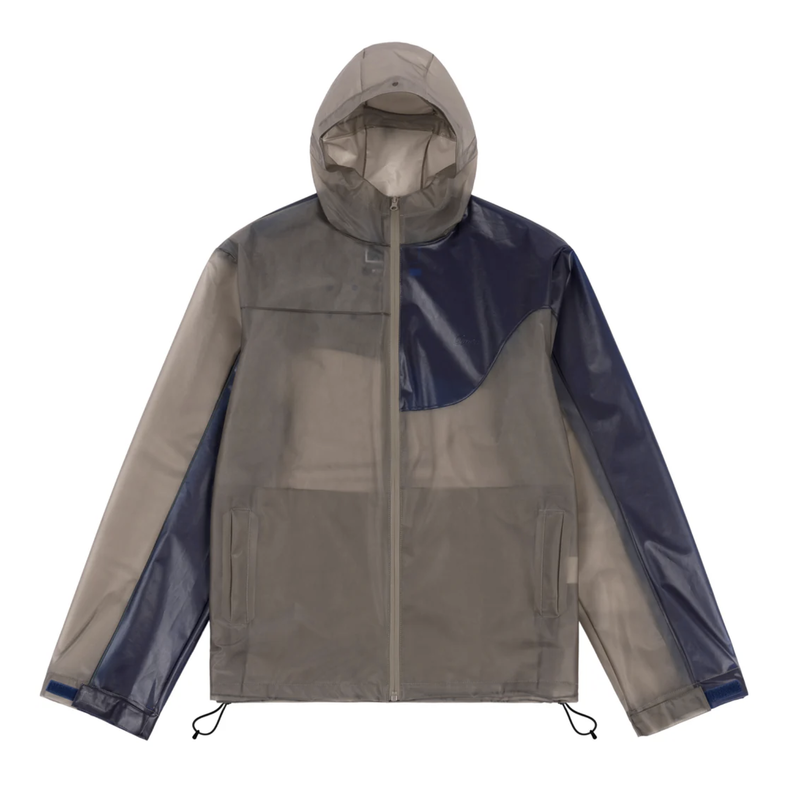 Dime Translucent Tech Jacket - Charcoal