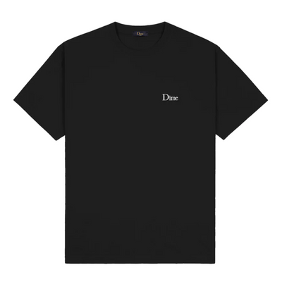 Dime Classic Small Logo T-Shirt - Black