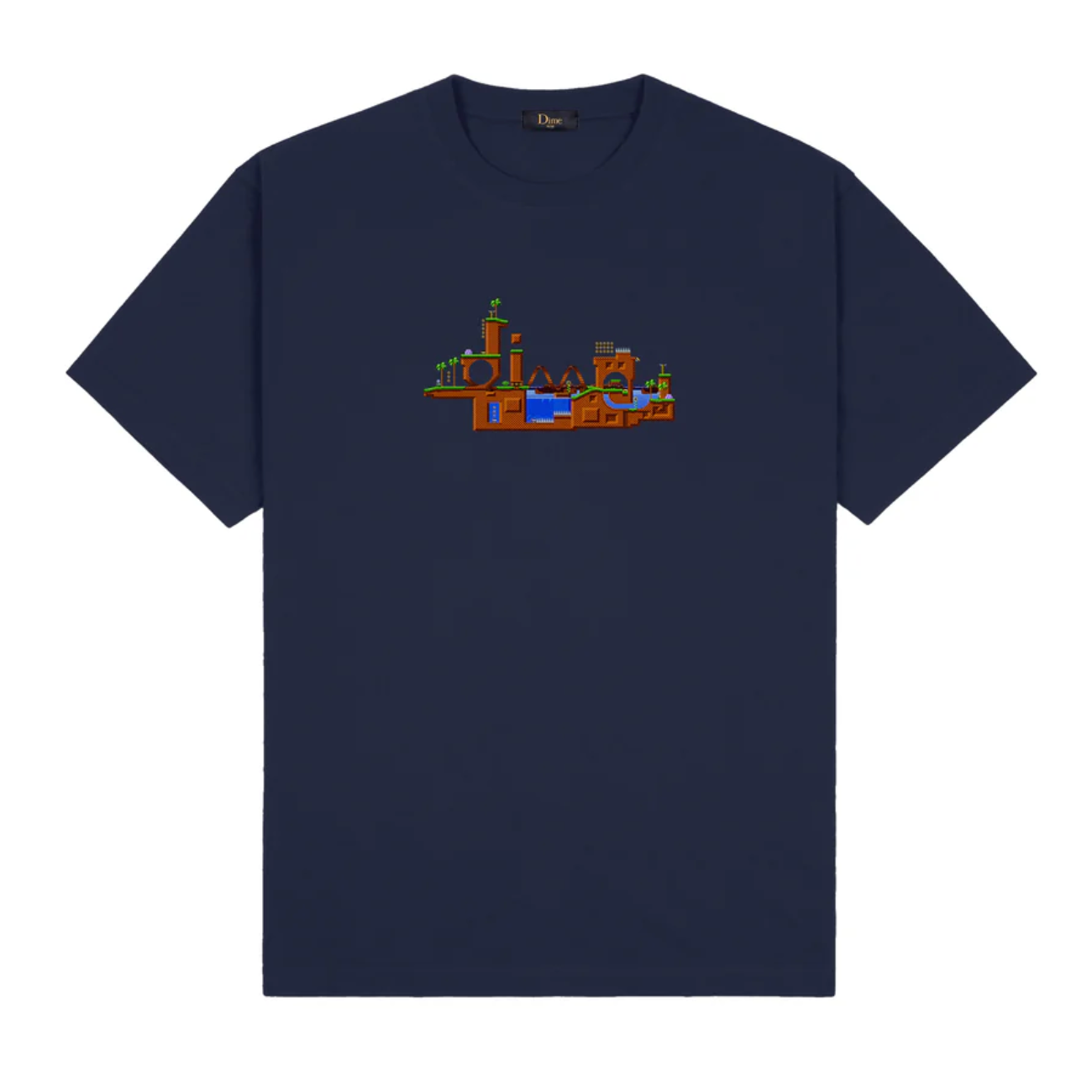 Dime Classic Zone T-Shirt - Navy