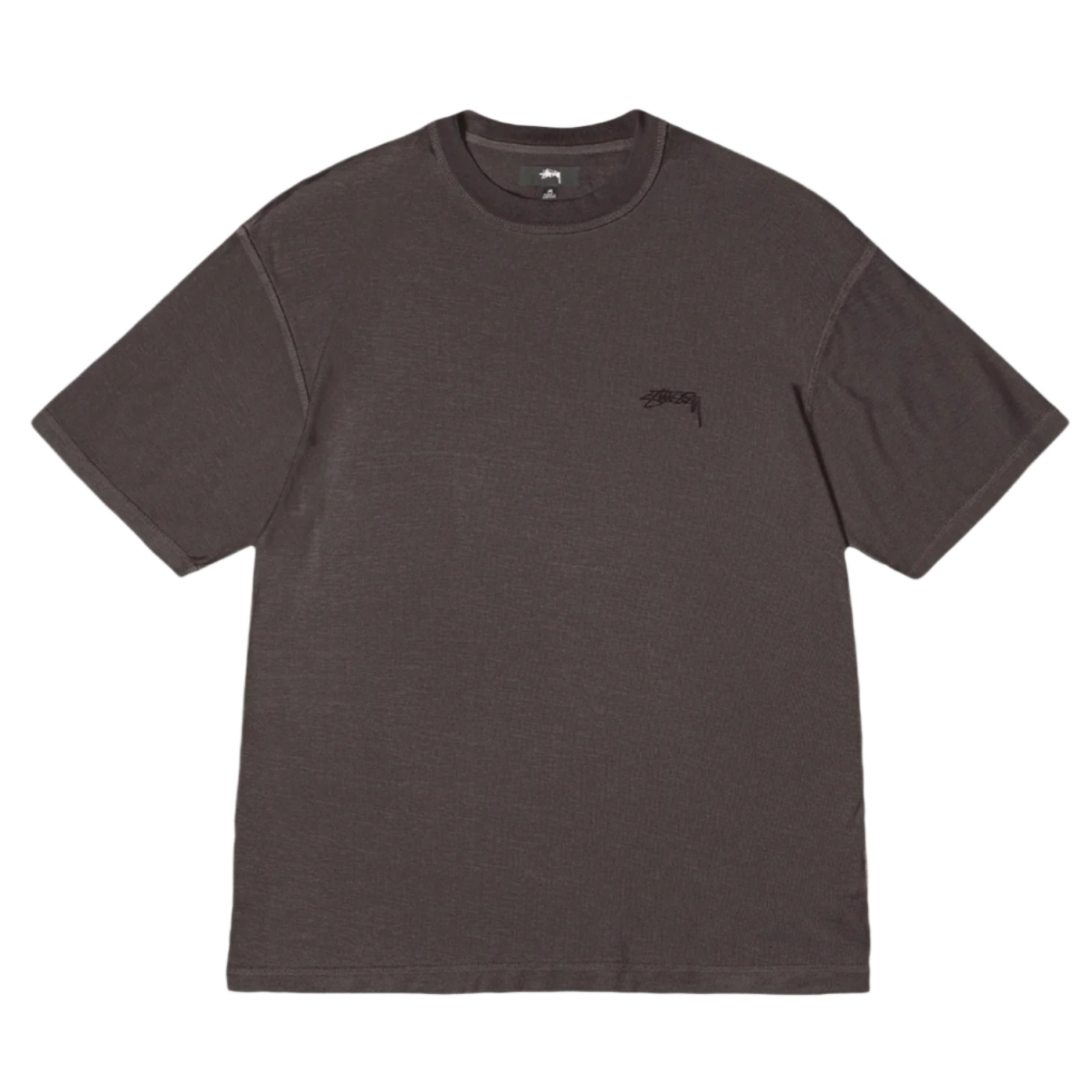 Stussy Lazy Tee - Faded Black