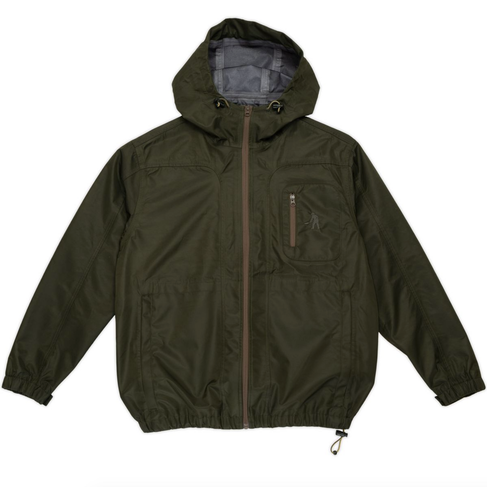 Pass~Port Workers Rain Jacket - Dark Olive