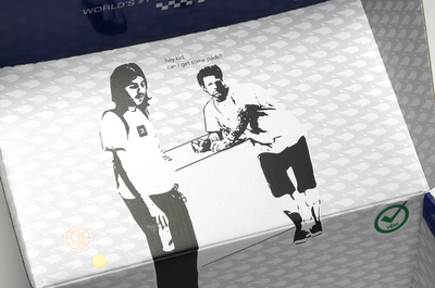 Vans X 2 Risers Skate Old Skool Ghille - Navy / White