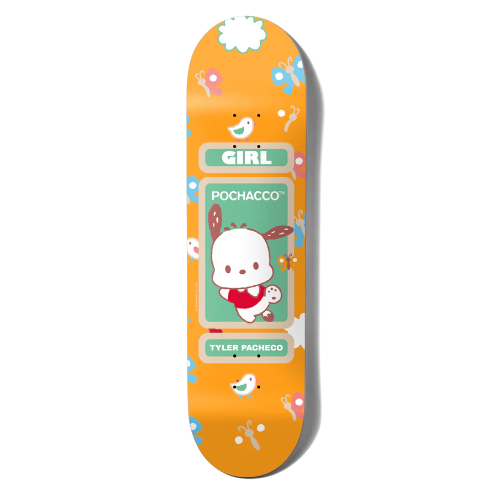 Girl Hello Kitty And Friends Tyler Pacheco Skateboard Deck -  8.0