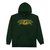 Thrasher x Antihero Banner Hoodie - Forest Green