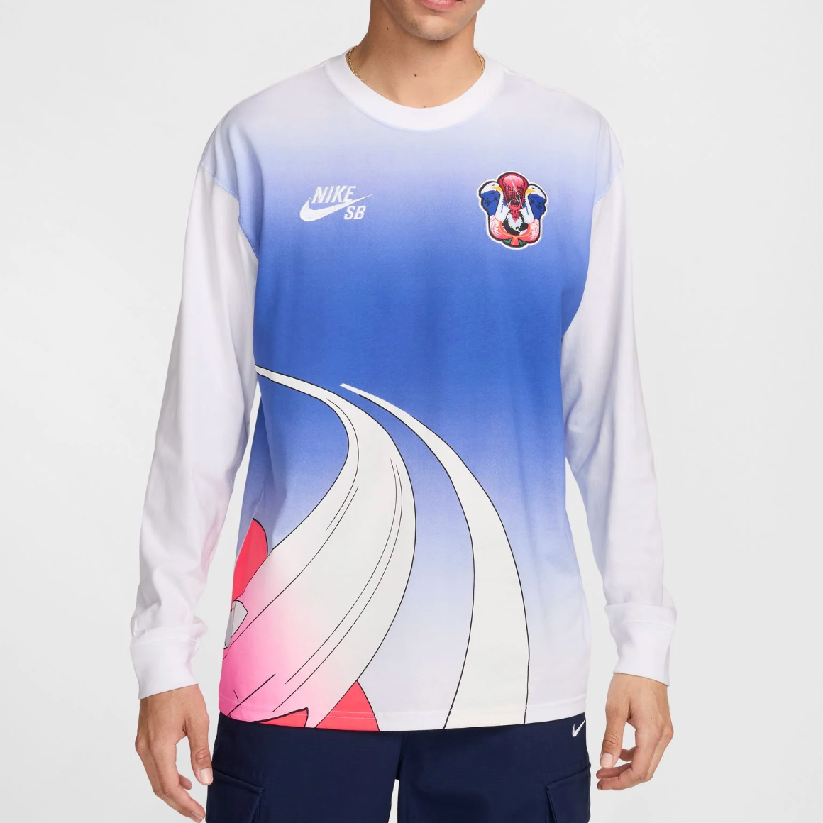 Nike SB USA Olympics 2024 Kit Long Sleeve - White