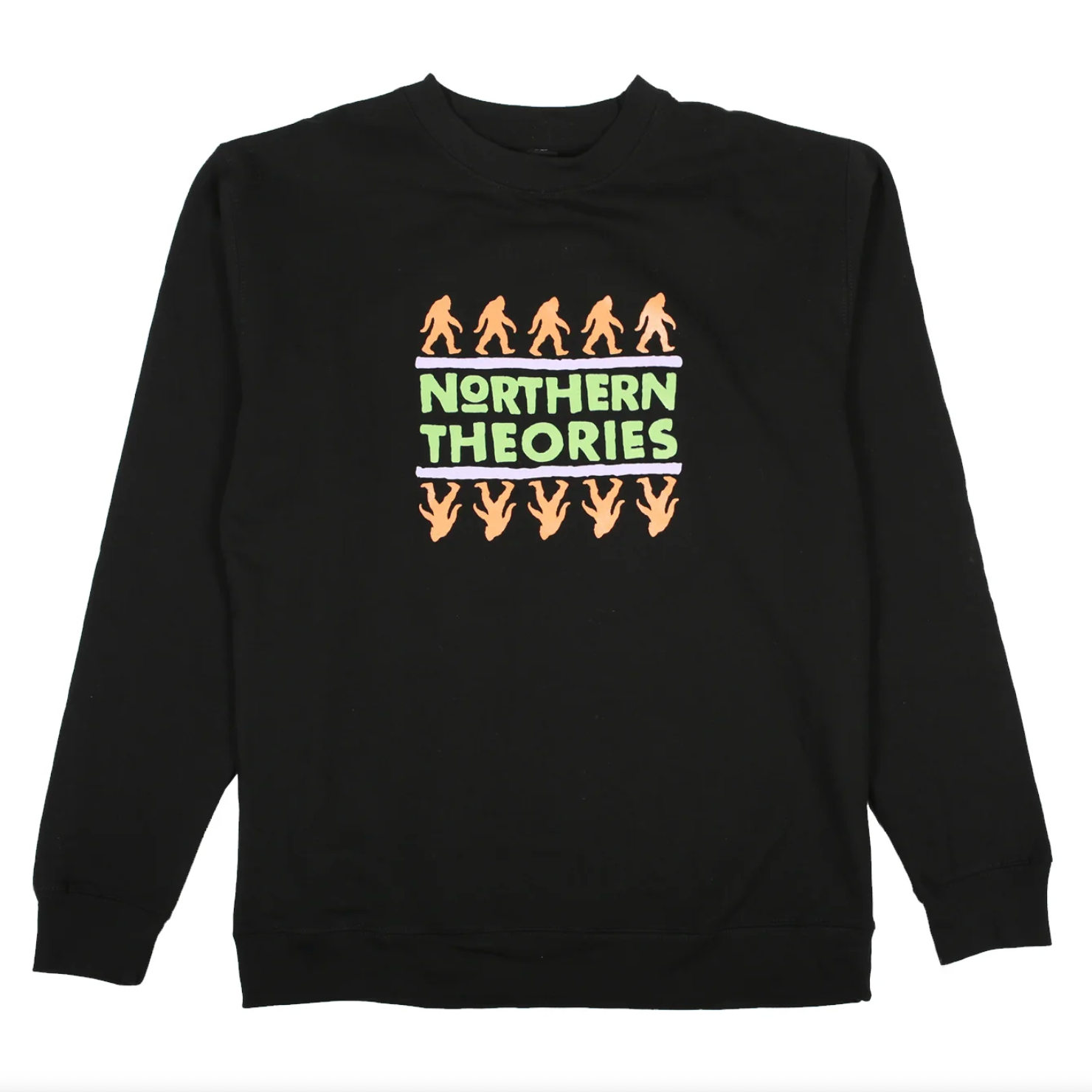 Theories 'Northern Theories' Crewneck - Black