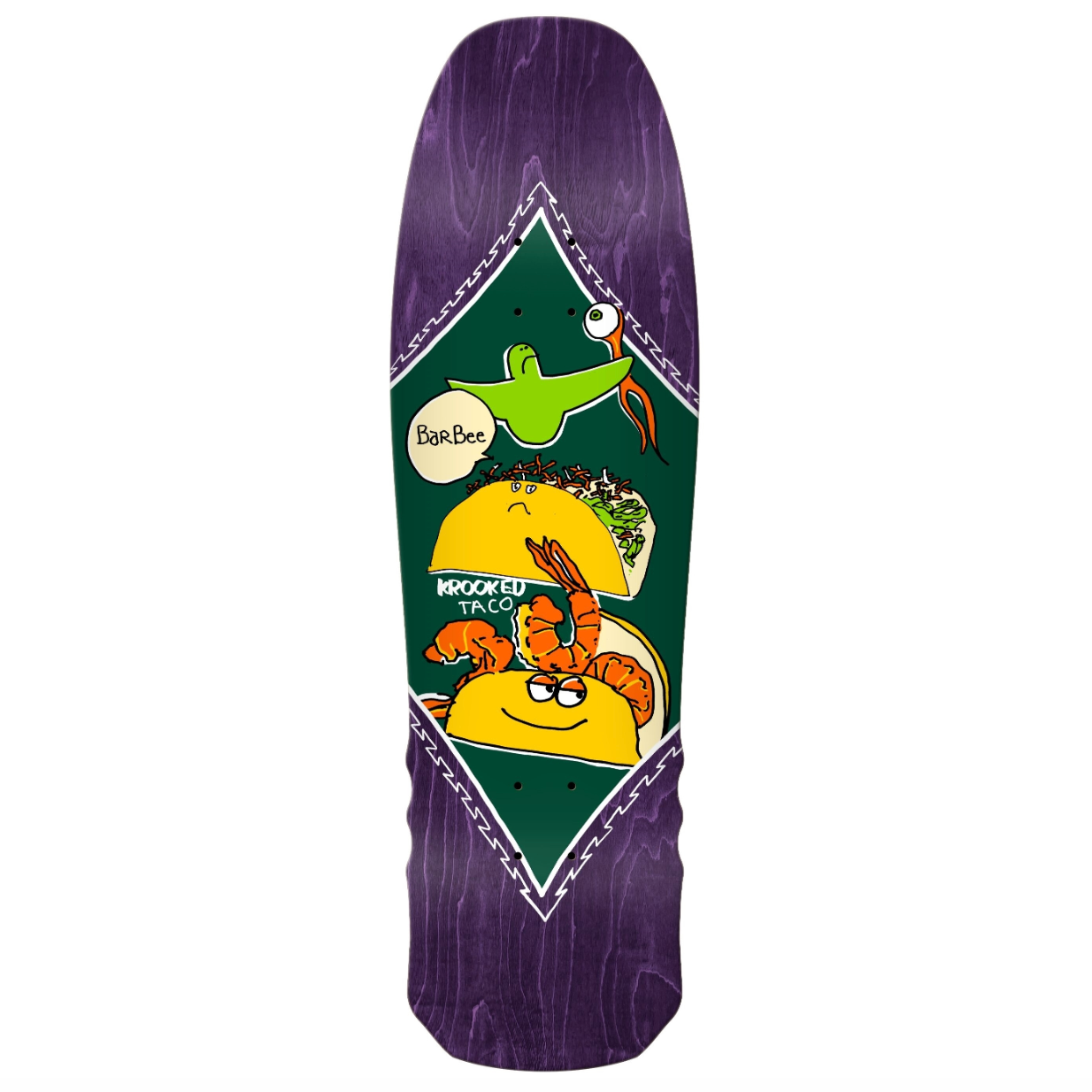 Krooked Barbee Shrimp Taco Deck - 9.3