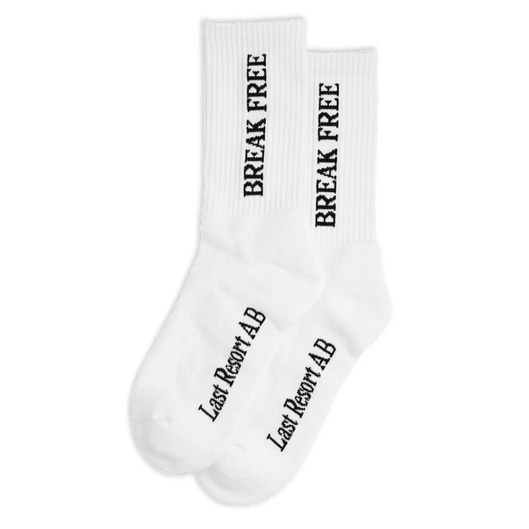 Last Resort Break Free Socks - (Black or White)