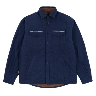 Magenta Maze Overshirt - Navy