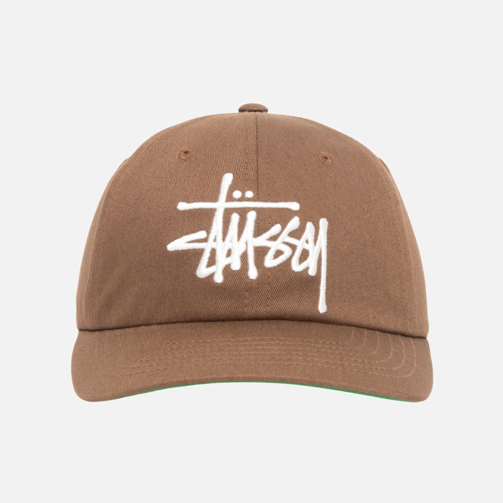 Stussy Big Basic Snapback Vintage Cap - Cocoa