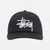 Stussy Big Basic Snapback Vintage Cap - Shadow Black