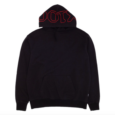 GX1000 OG Logo Hoodie - Black / Red