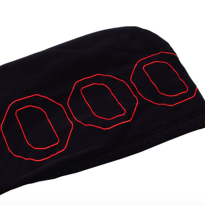 GX1000 OG Logo Hoodie - Black / Red