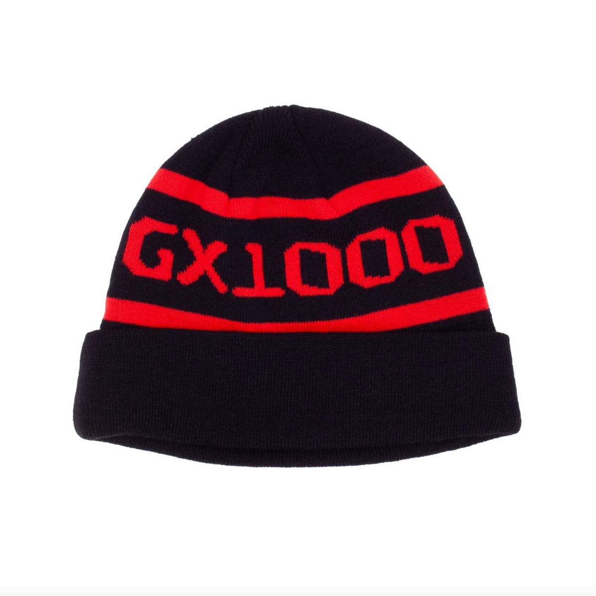 GX1000 OG Logo Beanie - Black / Red