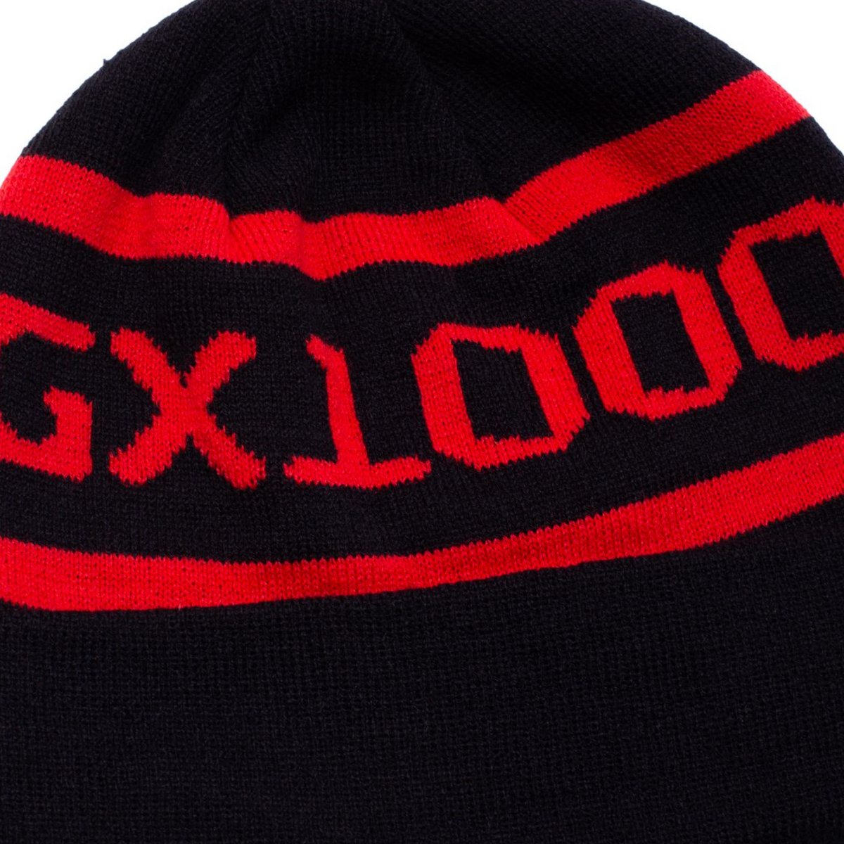 GX1000 OG Logo Beanie - Black / Red