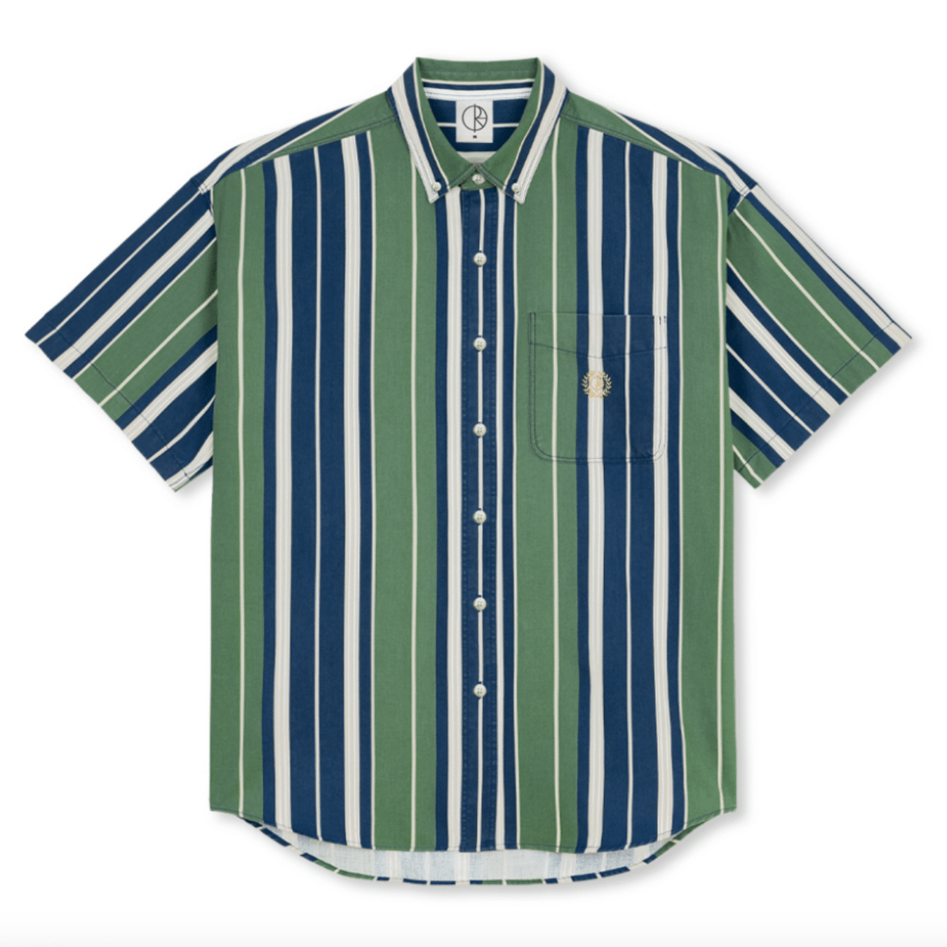 Polar Skate Co Ted Shirt - Green / Blue