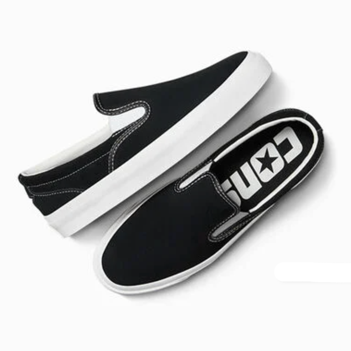 Converse CONS One Star CC Slip - Black / White - 35th North Converse CONS One Star CC Slip - Black / White - 35th North