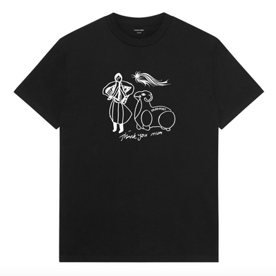 Pass~Port Thank You Mum Tee - Black