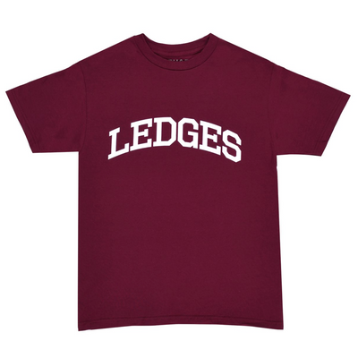 Quasi Ledges Tee - Burgundy