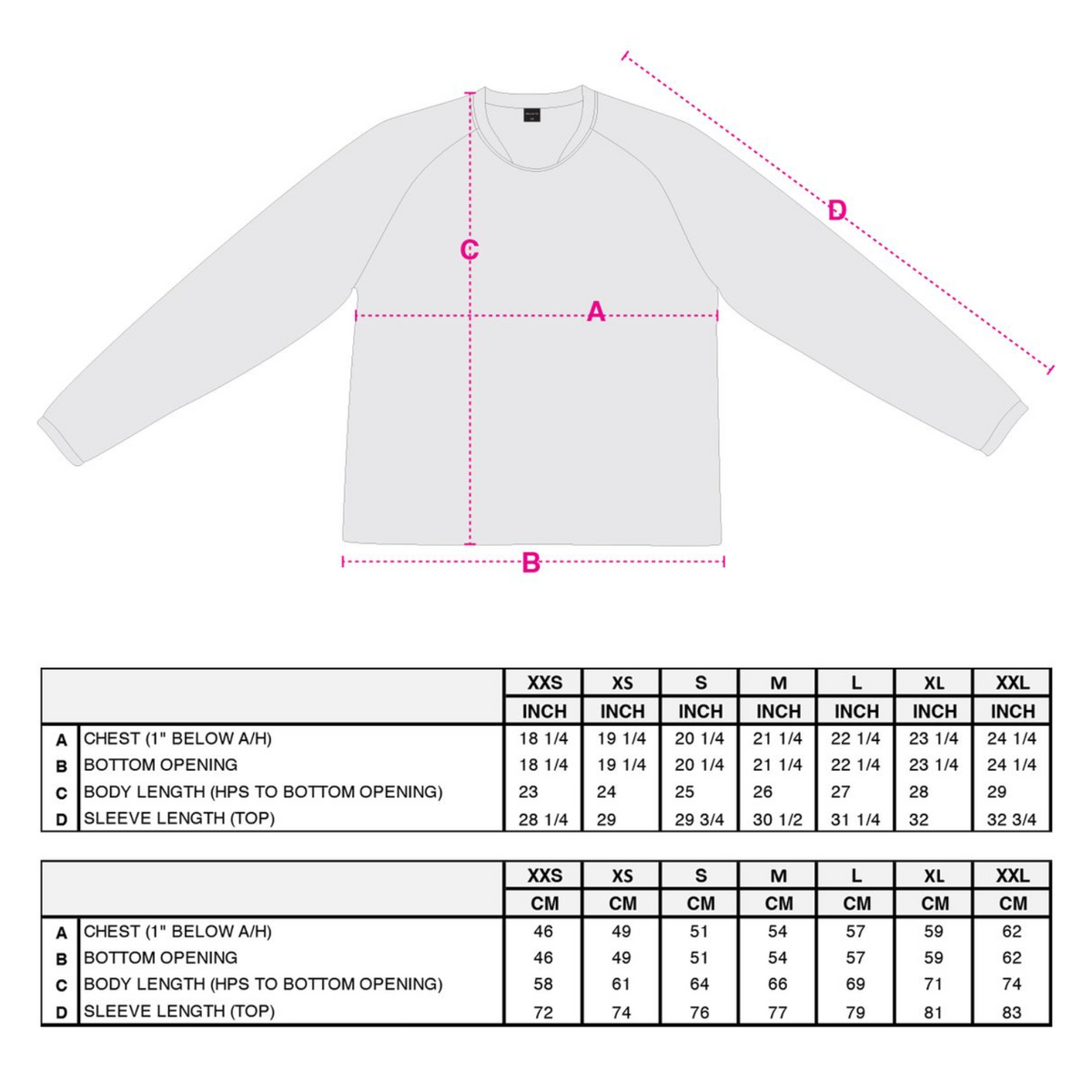 Quasi Powerband Raglan Jersey - Sunset