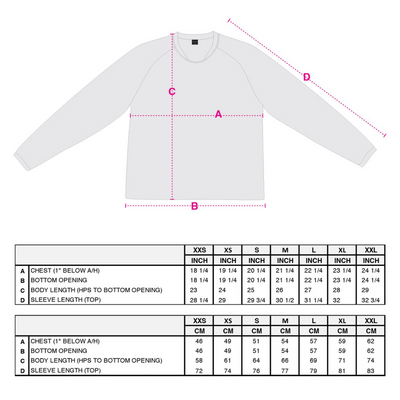 Quasi Powerband Raglan Jersey - Sunset